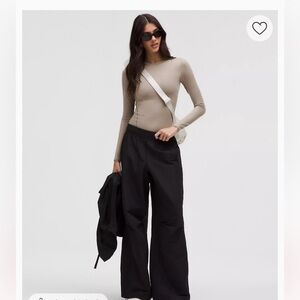 Lululemon Wundermost Ultra-Soft Nulu Crewneck Long-Sleeve Shirt